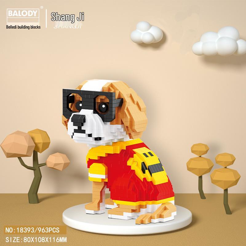 BeleDi Micro Building Blocks: Educational Pet Model Toy for Kids