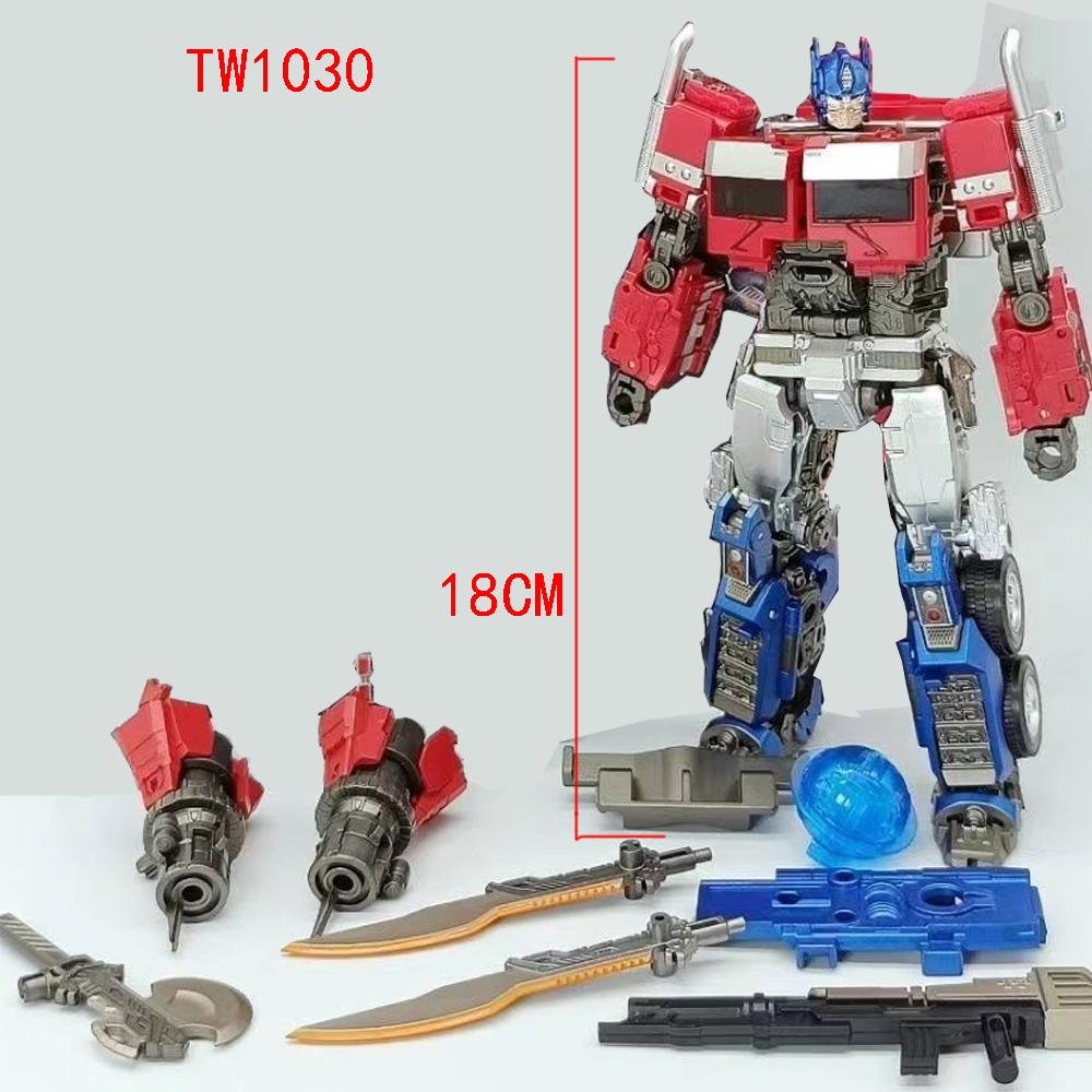 Baiwei Shockwave TW1028 Игрушки-трансформеры Sentinel Prime TW1024 Модель Ironhide TW1026 Робот Bumblebe TW1025 Фигурка TW1030