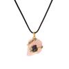 Original design, best-selling natural cubic zirconia pendant, multi-colored crystal stone, irregular necklace jewelry