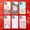 Мультяшный МИЛЫЙ Чехол для телефона A-Asamimichan Для iPhone 17,16,15,14,13,12,11 Pro,Max,Plus,X,XS,XR,SE4,E Mini Прозрачный Чехол