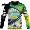 Рыбалка Love Mahi Mahi Fish 3D полный размер печати толстовка для мужчин и женщин Harajuku верхняя одежда пуловер на молнии толстовка унисекс