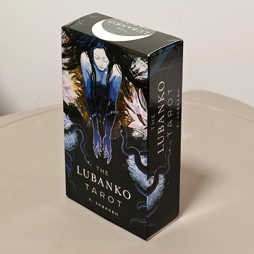 10,3*6 см Колода Таро Lubanko 80 Сюрреалистических и Инклюзивных Карт с 3 Картами Влюбленных Погружает в Пышный Мир
