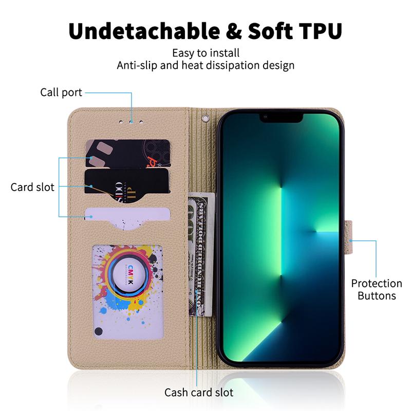 Кожаный чехол-книжка-кошелек для Samsung Galaxy A55 A35 A25 A15 A05S, мягкая задняя крышка с держателем для карт
