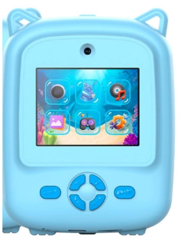 A15A16 Детская камера с MP3, слотом для карты, играми, языковыми опциями, таймером, перезаряжаемым аккумулятором