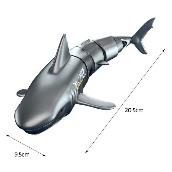 2,4 ГГц пульт дистанционного управления игрушка акула летний открытый бассейн озеро пруд ванна автоматическое подводное плавание радиоуправляемая акула лодка игрушка мальчики девочки рождественский подарок
