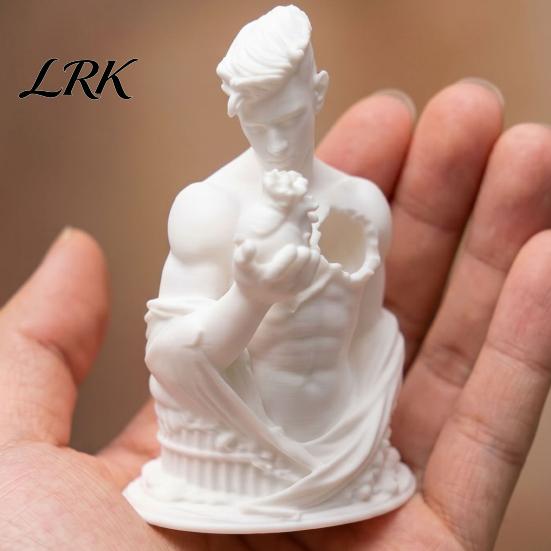 Декор книжной полки Статуэтка Сердце Воина, 3D-печатная художественная статуэтка для стола, Элегантный домашний аксессуар, Минималистичная скульптура для офиса, Креативный подарок, Цельный