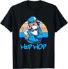 Cool Hipster Hip Hop Chipmunk Style Novelty Graphic Designs T-Shirt