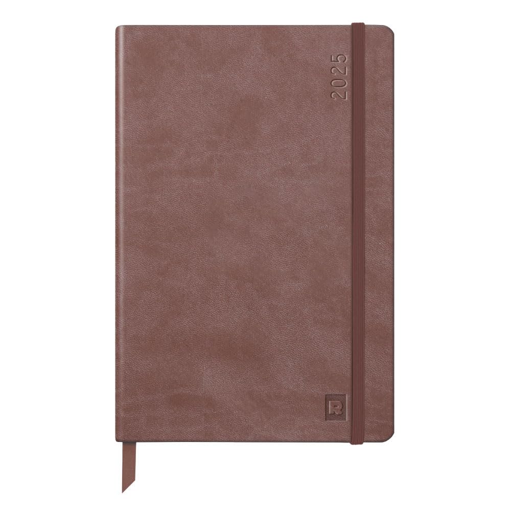 New Color: Rhodia [Starting January 2025] Planner Diary, A5 Size, Weekly Vertical Type, Web Planner Weekly Vertical, Chocolate, Rhodia Cf117292