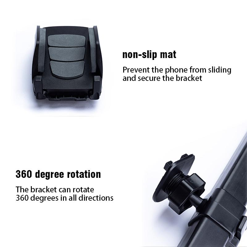 Автомобильный держатель для планшета/телефона, подставка-кронштейн 2-в-1, крепление для телефона на подголовник заднего сиденья автомобиля/грузовика, универсальный держатель для iPad для заднего сиденья