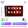 QLED 4core 2 Din Car Radio Android auto Carplay Android 13 GPS Car Audio 9 дюймов WIFI BT IPS Автомобильный мультимедийный проигрыватель