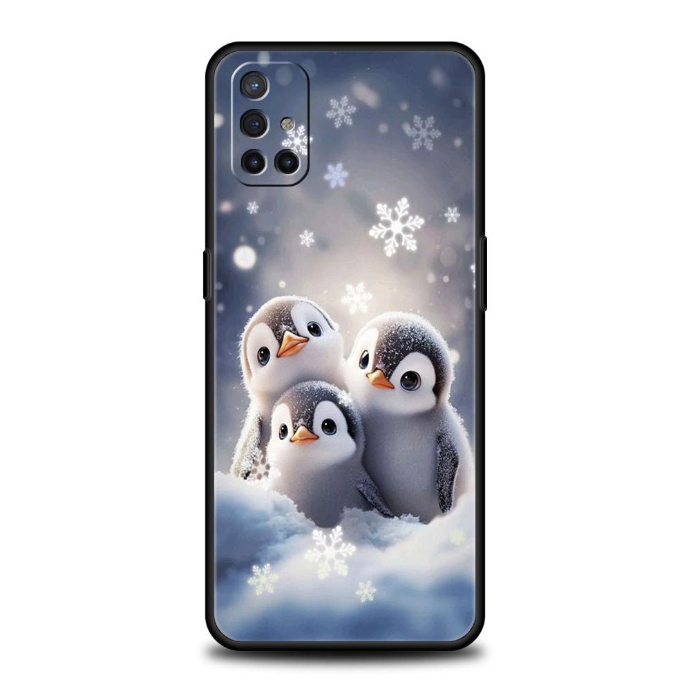 Luxury Pudgy Penguins Art Phone Case For Oneplus 13R 13 12R 12 10T 11 10R Nord N30 N200 N10 9 9R CE 2 3 Z Pro 5G Soft TPU Cover