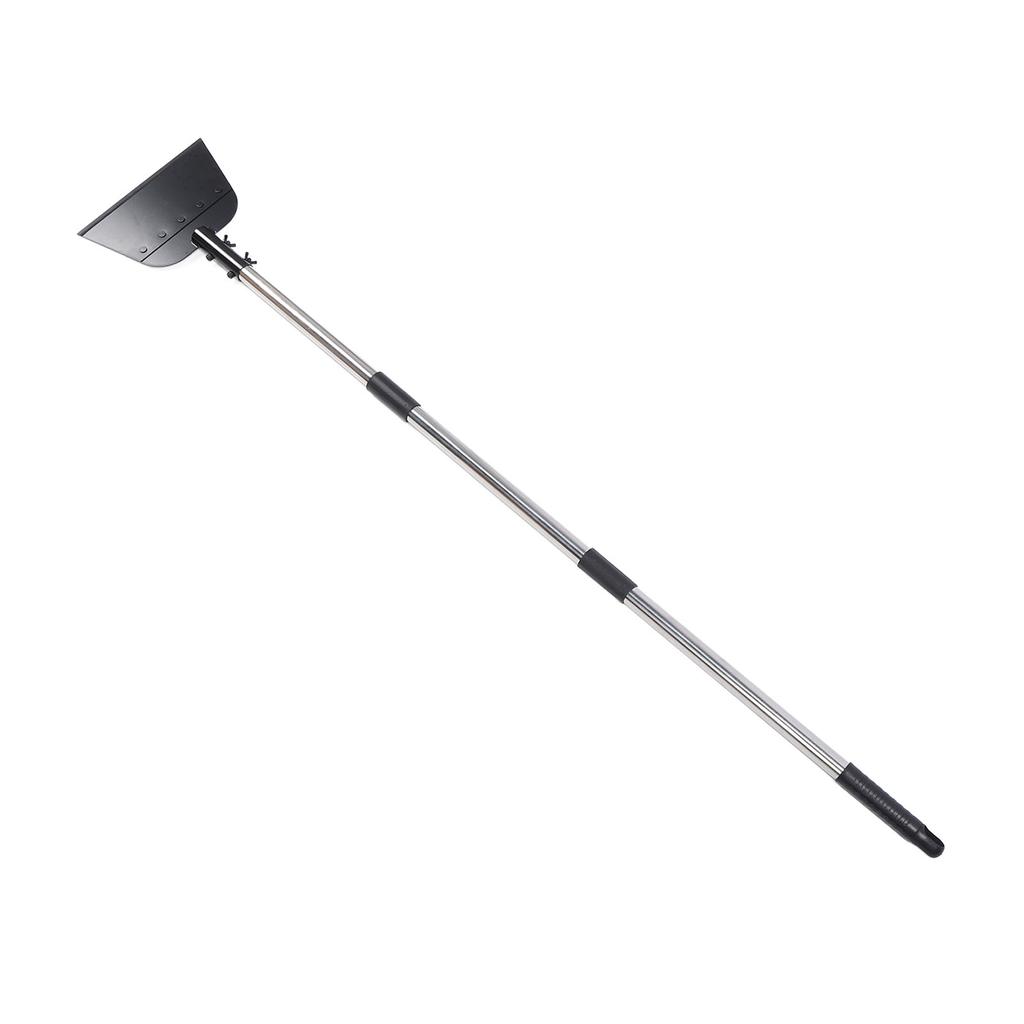 Плоская лопата для снега Многофункциональная стальная металлическая подъездная дорожка Тяжелый пол Скребок для льда Садовая трава