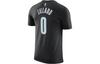 Nike T Shirts Men's Black Crew Neck Moderate Straight Fit DV6008-011