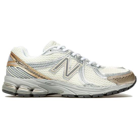 New Balance 860v2 Морская соль Золотой металлик Унисекс Кроссовки ML860SG2