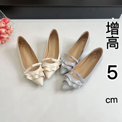 Женская обувь на внутренней платформе, дизайн «лист лотоса», туфли-лодочки с острым носом, лето 2025, новинка, французские, для ношения с юбкой, вечерние туфли