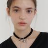 GETMEBLING Ribbon&heart Choker
