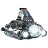 Rechargeable Headlamp 1000Lm 200M Range 3XLED For Night Expeditions