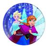 Paper Snowflake Anna And Elsa Party Plates (Pack of 8)