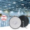 Новейшие 100/150/200 Вт 220 В High Bay Lights UFO LED Теплые/белые огни Складские гаражные огни Суперяркое промышленное освещение Популярный