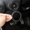Carbon Fiber Car Engine Start Stop Decoration Ring Sticker Fit For Maserati Ghibli 2014- Auto Interior Accessories