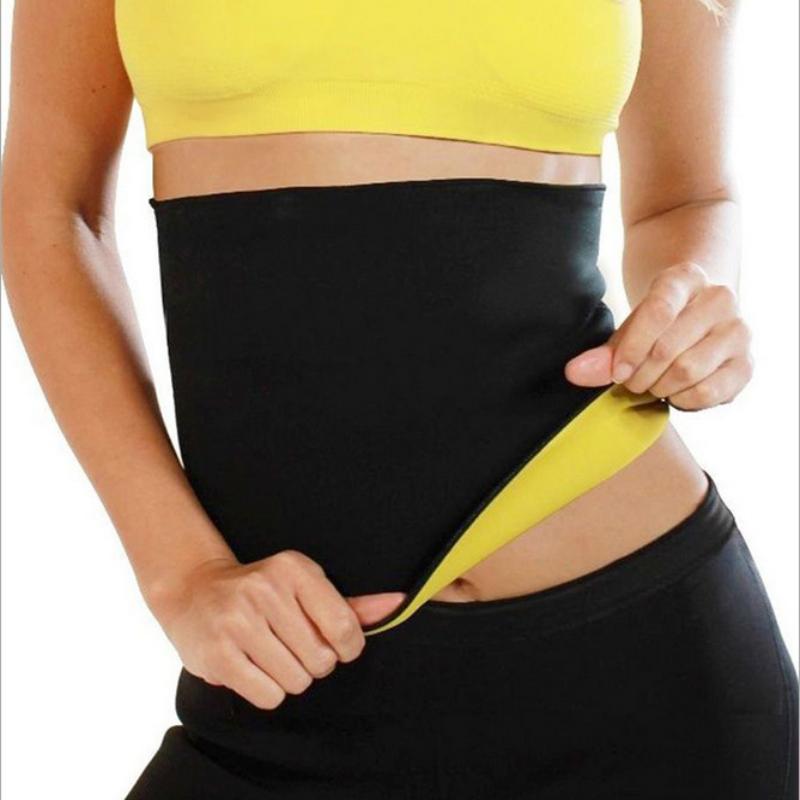 Waist Trainer Sweat Belt For Women Men Tummy Control Body Shaper Slimming Wrap Abdominal Trimmer Gym Fitness Band
