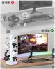 Game Controller Storage Stand, 4-Tier, RGB Lighting, Headphone Holder, Controller Storage Rack, Holds 8 Controllers, Universal Compatible with