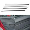 4 шт. Накладка на порог из углеродного волокна для Dodge Journey 2009-2010 SXT SE