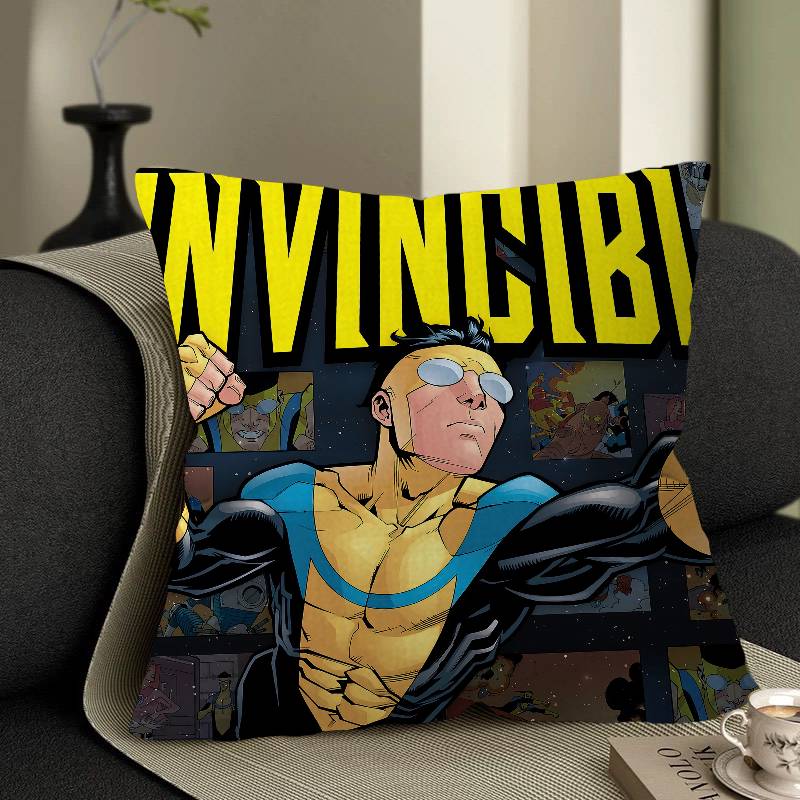 I-Invincible Pillow Anime Pillow Sofa Bed Head Pillow Cover Cushion Cover 45X45 Cm Fashion