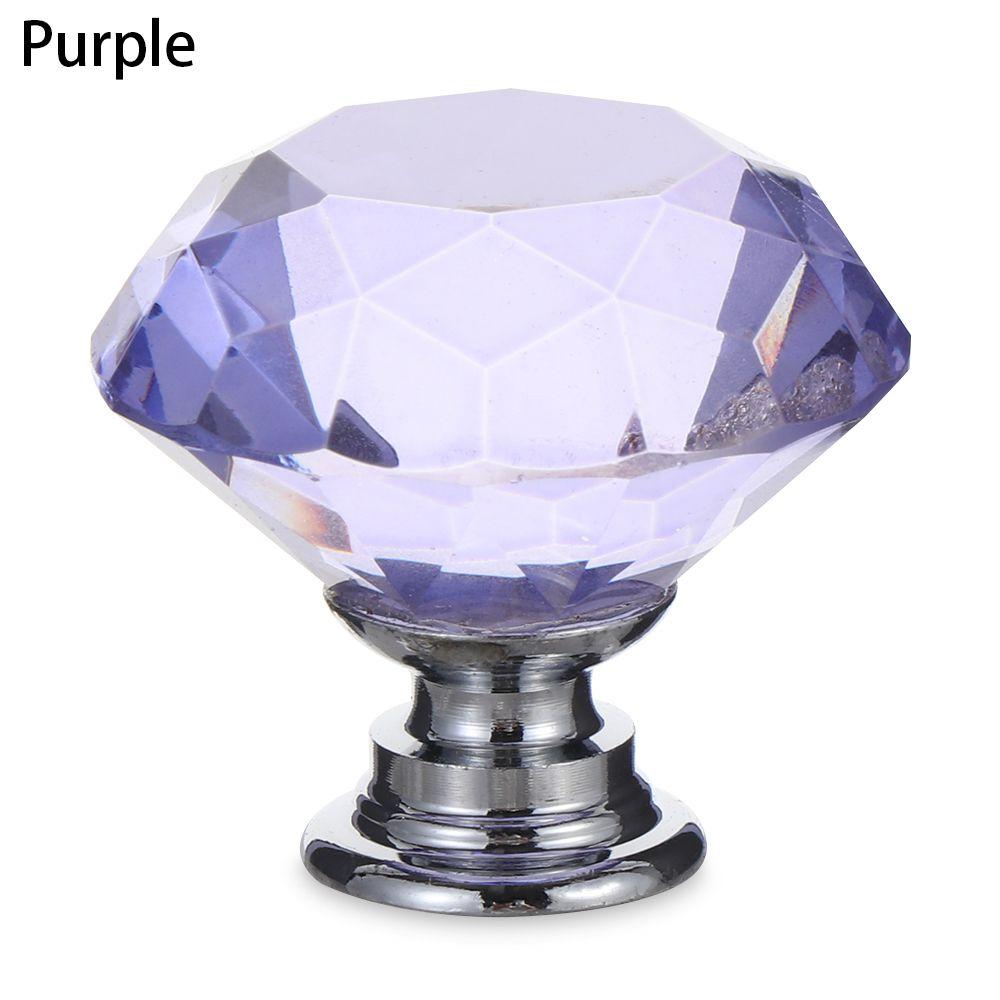 Фурнитура для ящиков Ручки для шкафов Дверные ручки Кристальные стеклянные ручки Алмазные ручки Пуговицы для шкафов