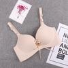 1/3 шт. 75-95 AB Модные женские бюстгальтеры пуш-ап однотонные бесшовные с эффектом сбора без косточек регулируемый бралетт нижнее белье бюстгальтер большого размера