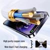 Плетеный кабель для быстрой зарядки Dual Type-C для iPhone 15/16