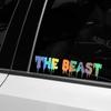Забавная виниловая наклейка THE BEAST Наклейка 4x4 Для Ranger DMAX Jimny Patrol Cruiser Navara Внедорожника Наклейки Виниловая пленка Автоаксессуары