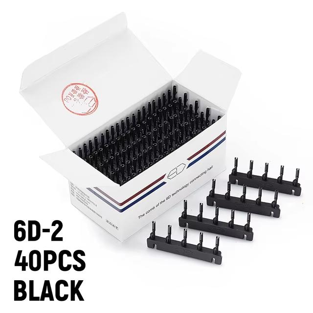 Professional 6D Hair Extension Machine 6D1-10 Row 6D2-5row No-Trace Hair Extensions Tools 6D Buckle for Salon Use hair extension