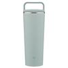 Zojirushi Mahobin Carry Tumbler Water Bottle 400ml Handle Type Dishwasher Safe Seamless Only 2 Care Points Ash Green SX-JS40-GM