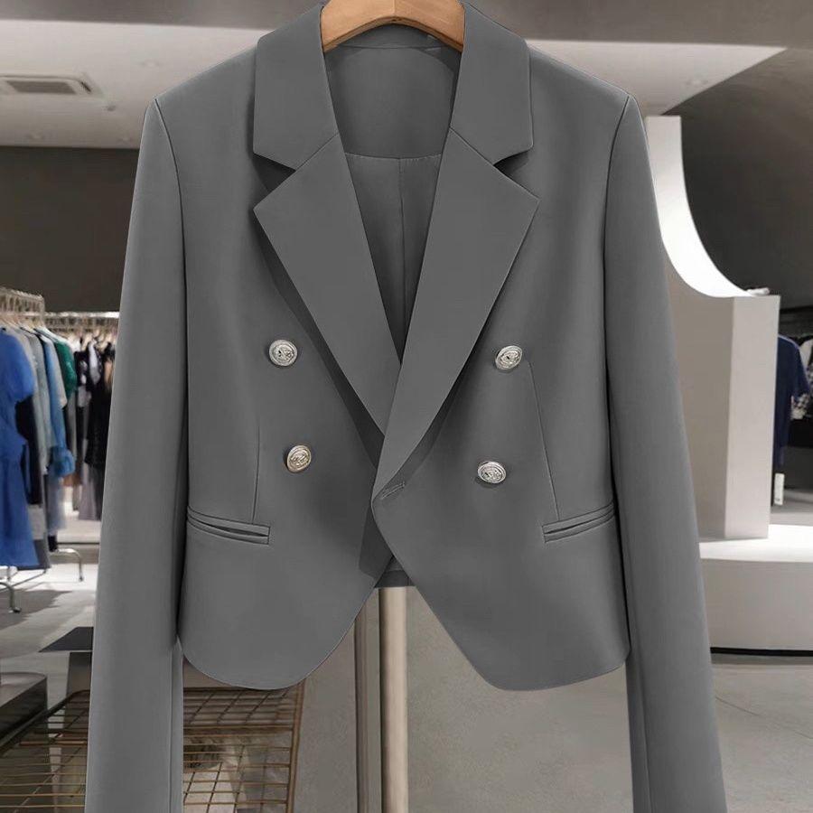 Стильное и изысканное женское короткое пальто на весну/осень - Petite Fashion