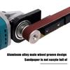 Sanding Belt Machine Tool Accessories Polishing Accessories Metals Handle Holder Adapter Electric Drill Conversion Angle Grinder Trimming Polishing