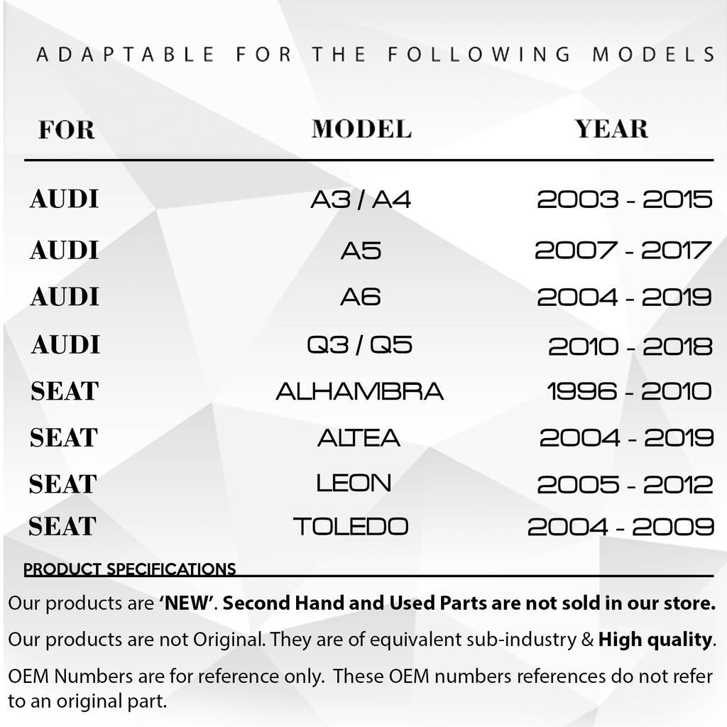 Water Pipe T-Shaped for VW Golf,  A3, Seat Leon, Skoda
