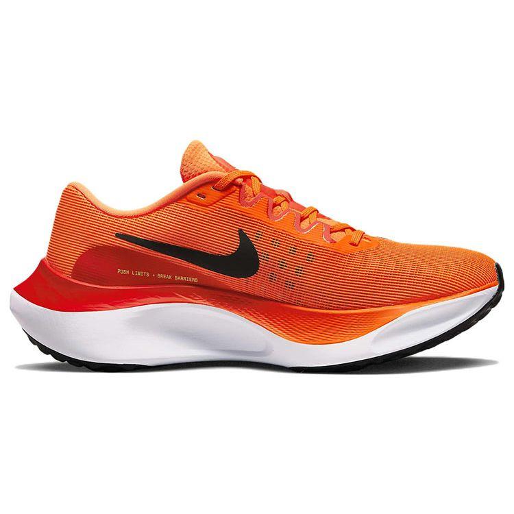 Nike Zoom Fly 5 Total Orange Black Мужские кроссовки Ярко-малиновые белые DM8968-800