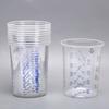 10PCS Calibration Pot Precise Transparent Scale Design Disposable Measuring Cups for Precise Mixing of Paint and Liquid