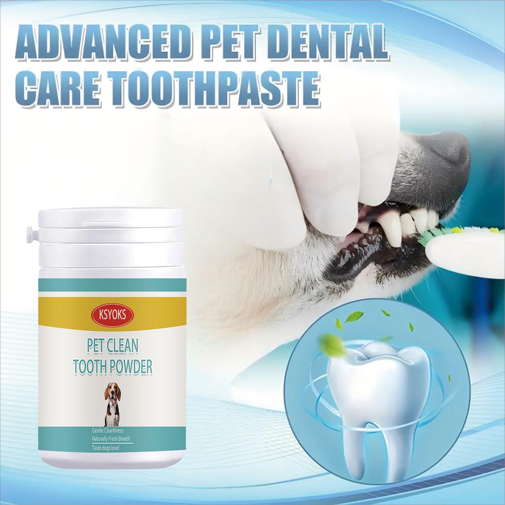 Pet Tooth Powder Deeply Cleans the Gaps Between Teeth and Food Residues, with Obvious Cleaning Effects, Making Furry Children's Breath Fresh