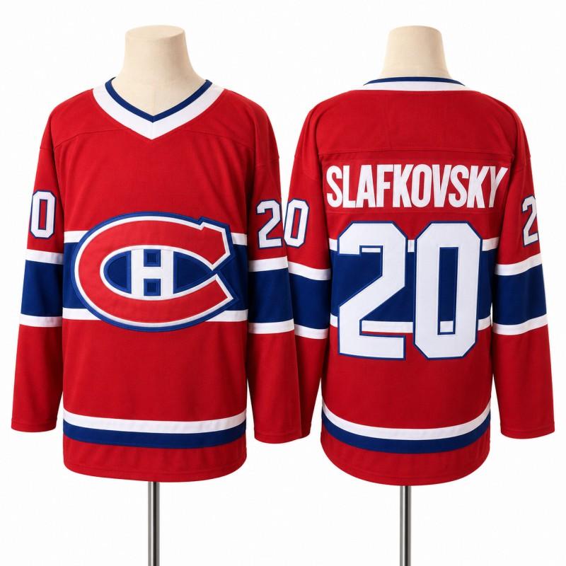 Montreal Canadiens Hockey Jersey Full Embroidery NHL Team Sport Uniform Long Sleeve Winter Fan Apparel