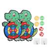 Child Dart Set Plastic Dart Board Game Cartoon Indoor Outdoor Toy Kid Gift with Sticky BallChild
