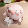 Мягкая кукла-свинка Kawaii, лежащая плюшевая игрушка-свинка с большими глазами, мягкая плюшевая подушка для детей, подарок на день рождения