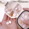 Portable Drug Dispensing Box, Three Meals A Day, Seven Days A Week, Pills Splitter, Sealed, Moisture Proof Multi-grid Drug Box