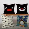 Cartoon Cute Pingu Penguin Anime Pillow Cover Design cushion Cover decor Holiday Decorati