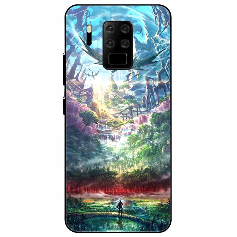Для OUKITEL C18 Pro C21 C21Pro Чехол Силиконовый Черный Мягкий Защитный Funda Capa для OUKITEL C21 Pro C18 Pro Чехол TPU Мультяшный Чехол