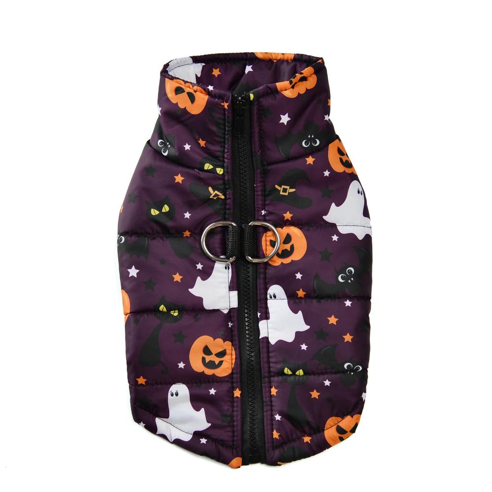 Winter Dog Jacket Halloween Small Dogs Clothes Cats Coat Fashion Festival Costume Puppy Outfits Waterproof Pet Vest Outfits Pug