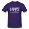 1977 Limited Edition Cool Funny T Shirt Unisex Short Sleeves Hip Hop Vintaged Oneck Cotton T Shirts