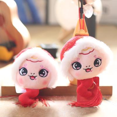 Талисман Подвеска Плюшевая Игрушка Кукла Мини Зодиак Змея Украшение Новогодний Подарок Кукла