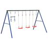 Swing Set with Swing Seats and Trapeze